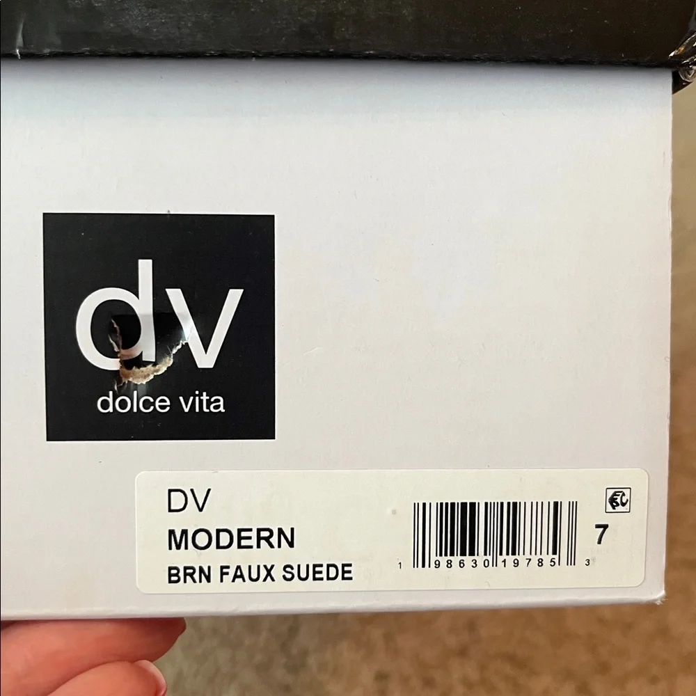NIB Dolce Vita Faux Suede Bow Loafers - Picture 7 of 8